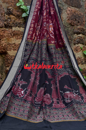 Coffee Sangeet Instruments Sambalpuri Cotton Saree