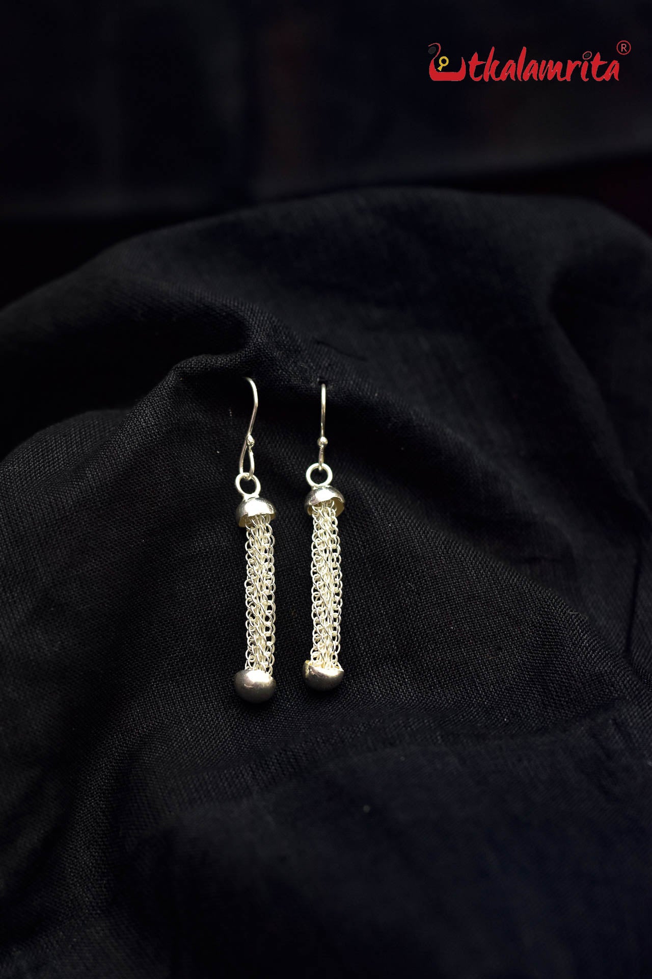 Silver Jala Regular Danglers