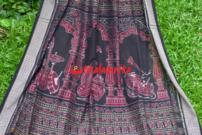 Coffee Sangeet Instruments Sambalpuri Cotton Saree