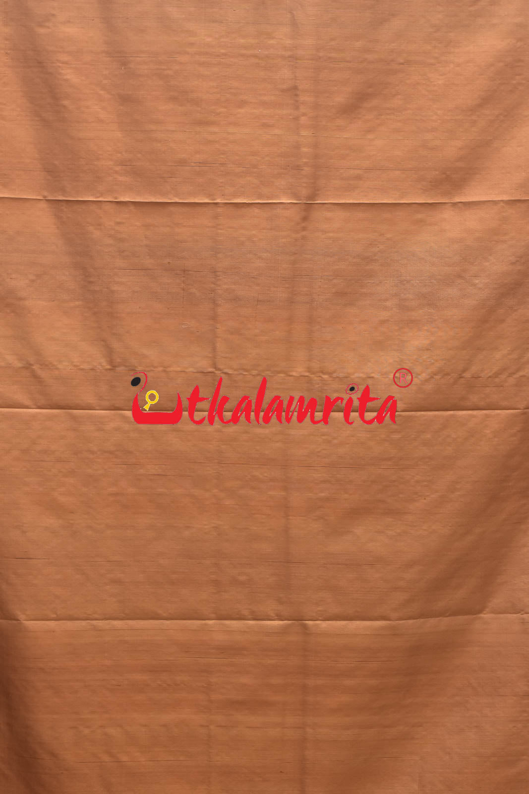 Natural Dye Plain Kumbha Khandua Silk Saree