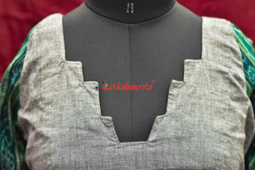 Grey And Green Ladders (Blouse)