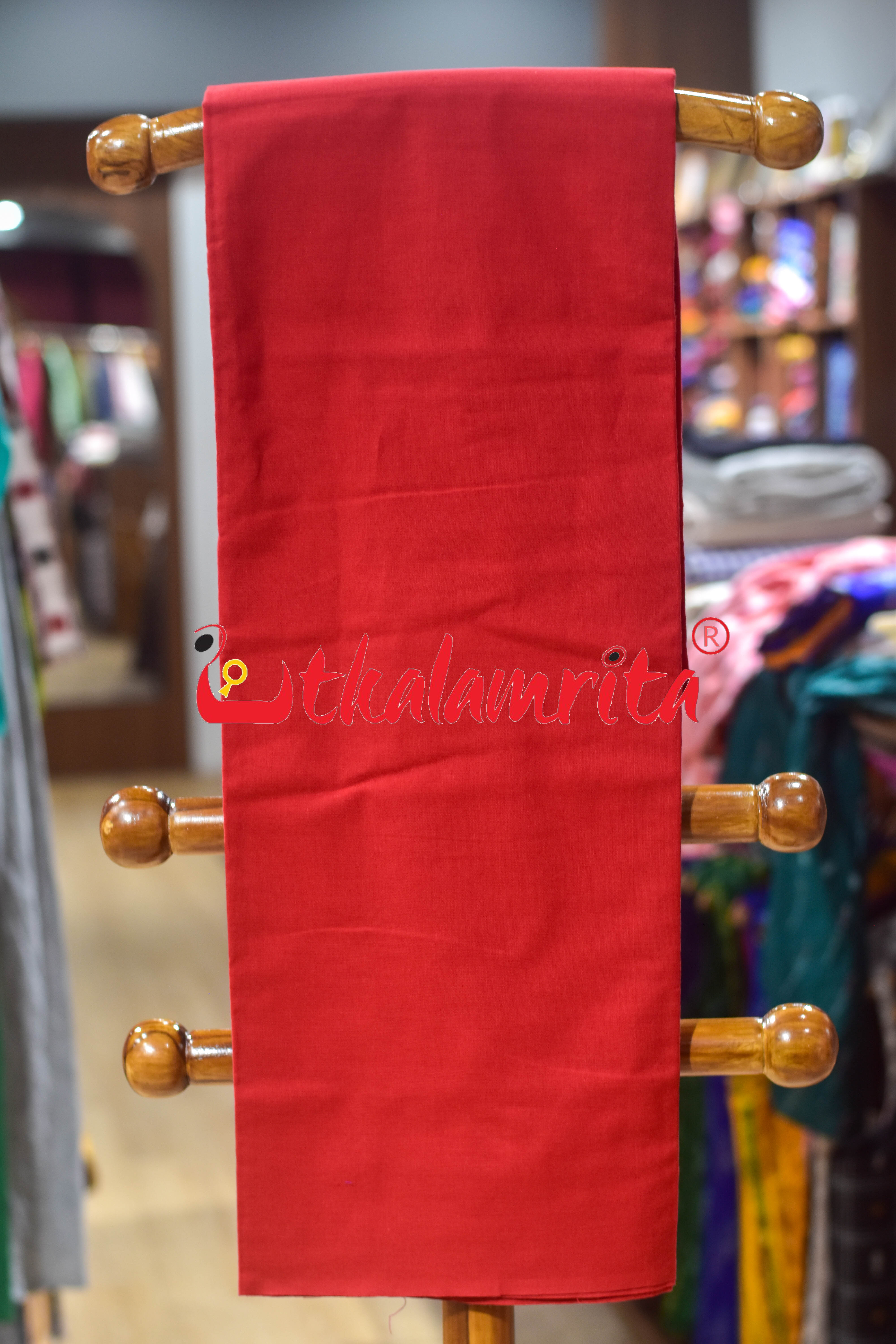 Green Red Doll Bomkai Bapta Dress Set