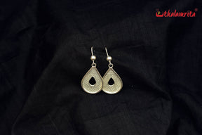 Silver Filigree Teardrops (Danglers)