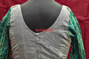Grey And Green Ladders (Blouse)