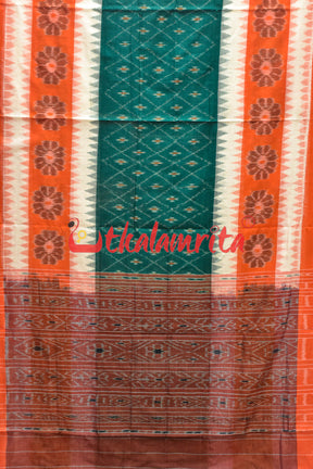 Triranga Bandha Khandua Cotton Saree