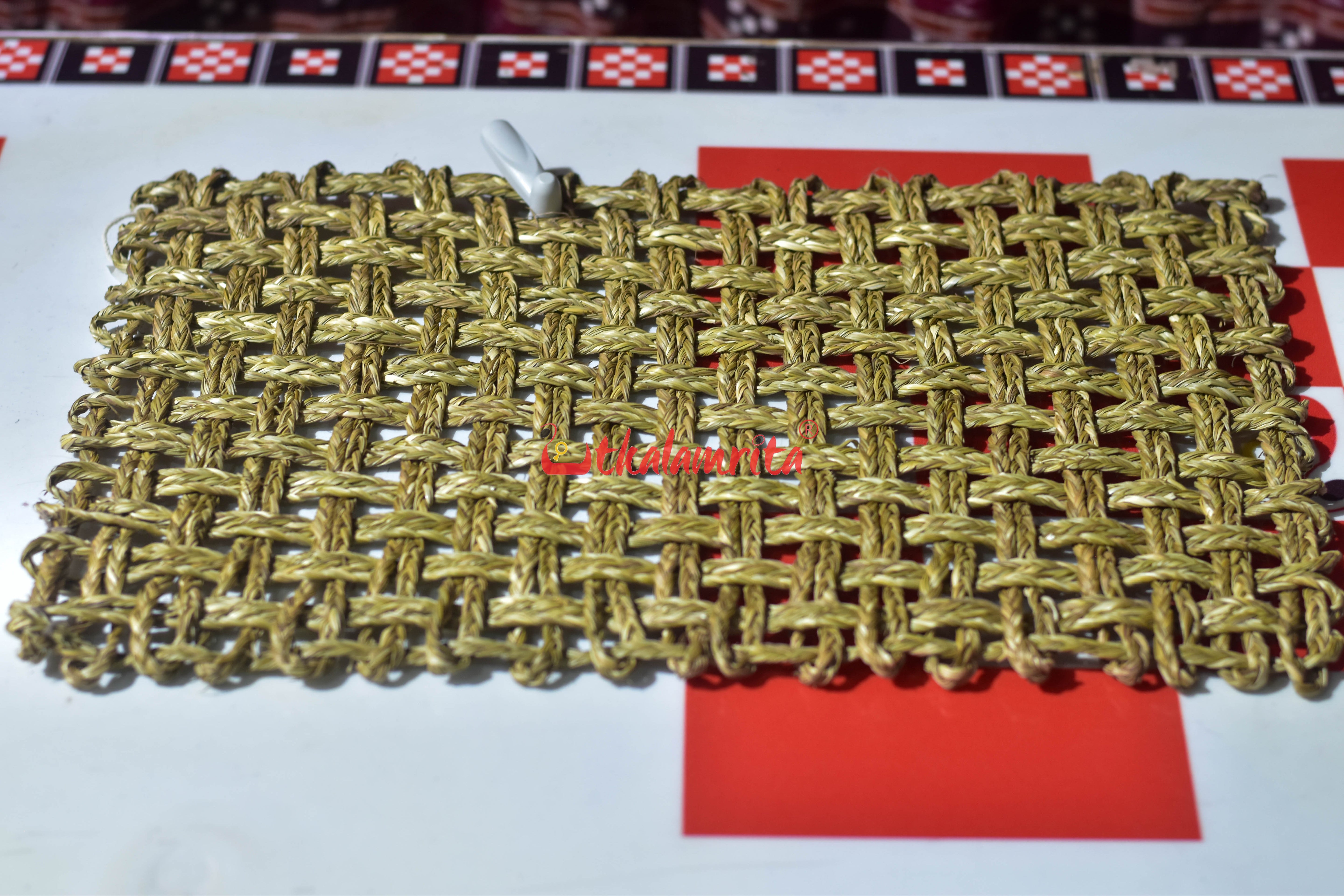 Sabai Grass Jali Mat Dual Layer (Natural)