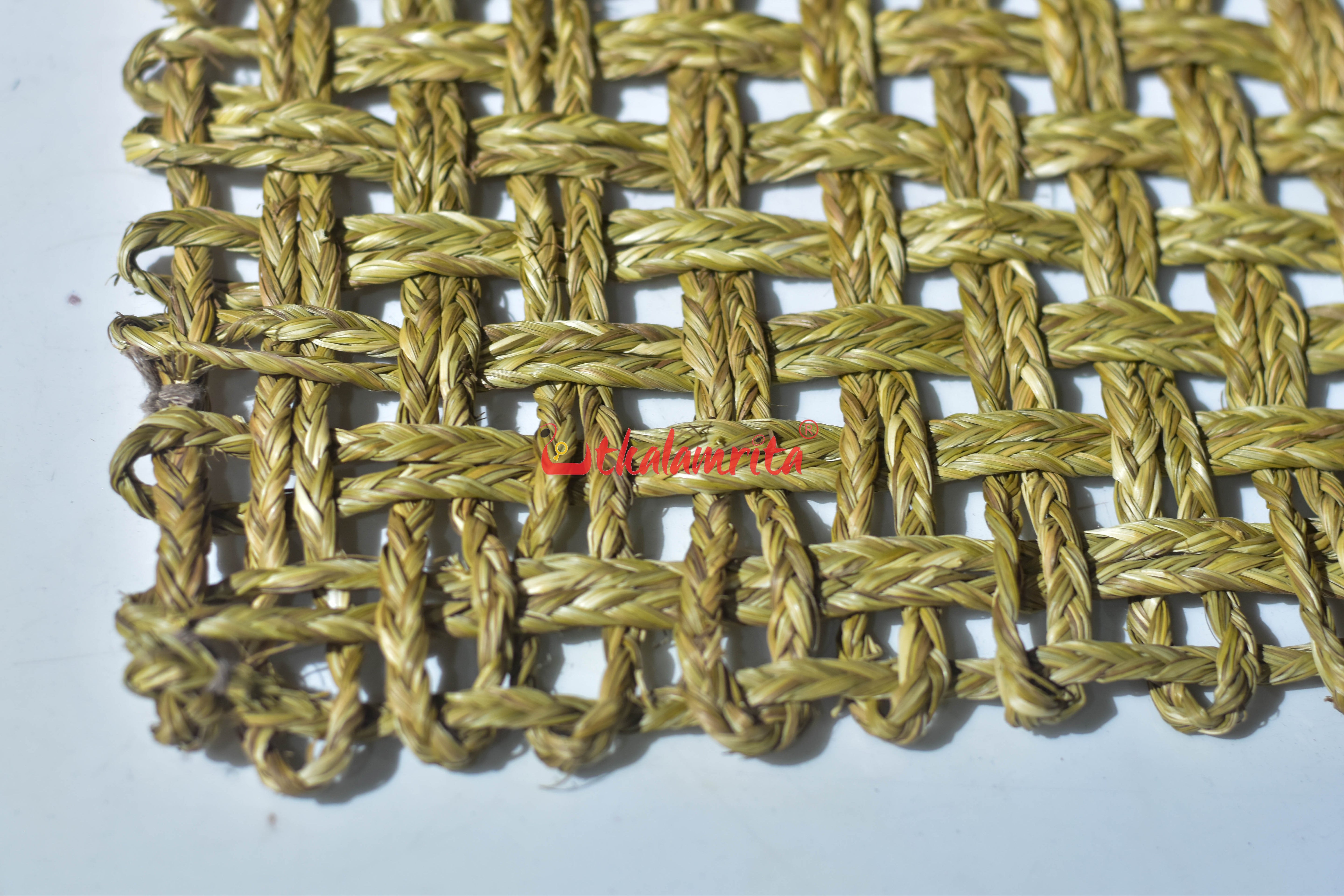 Sabai Grass Jali Mat Dual Layer (Natural)