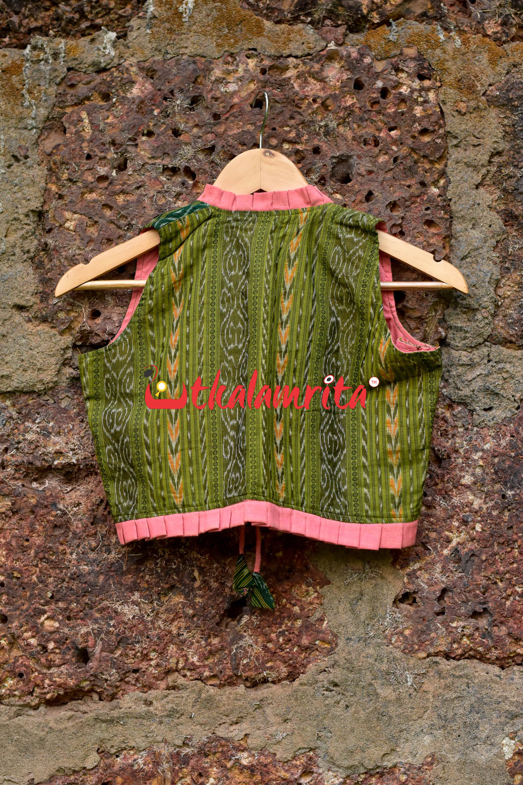 Green Fields Frilly (Ladies Shrug)