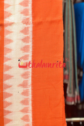 Triranga Bandha Khandua Cotton Saree