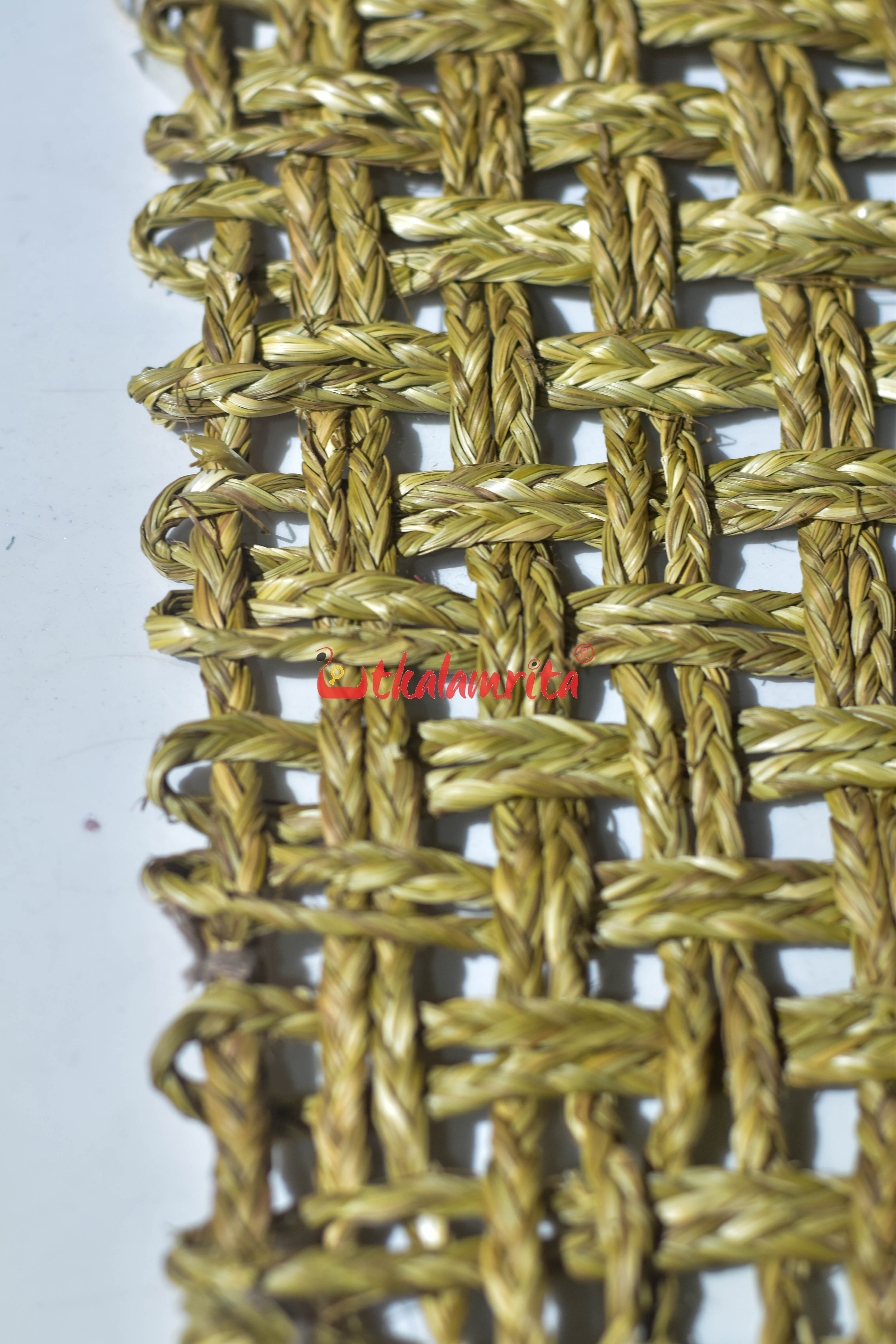 Sabai Grass Jali Mat Dual Layer (Natural)