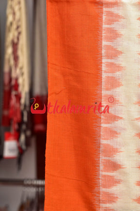 Triranga Bandha Khandua Cotton Saree