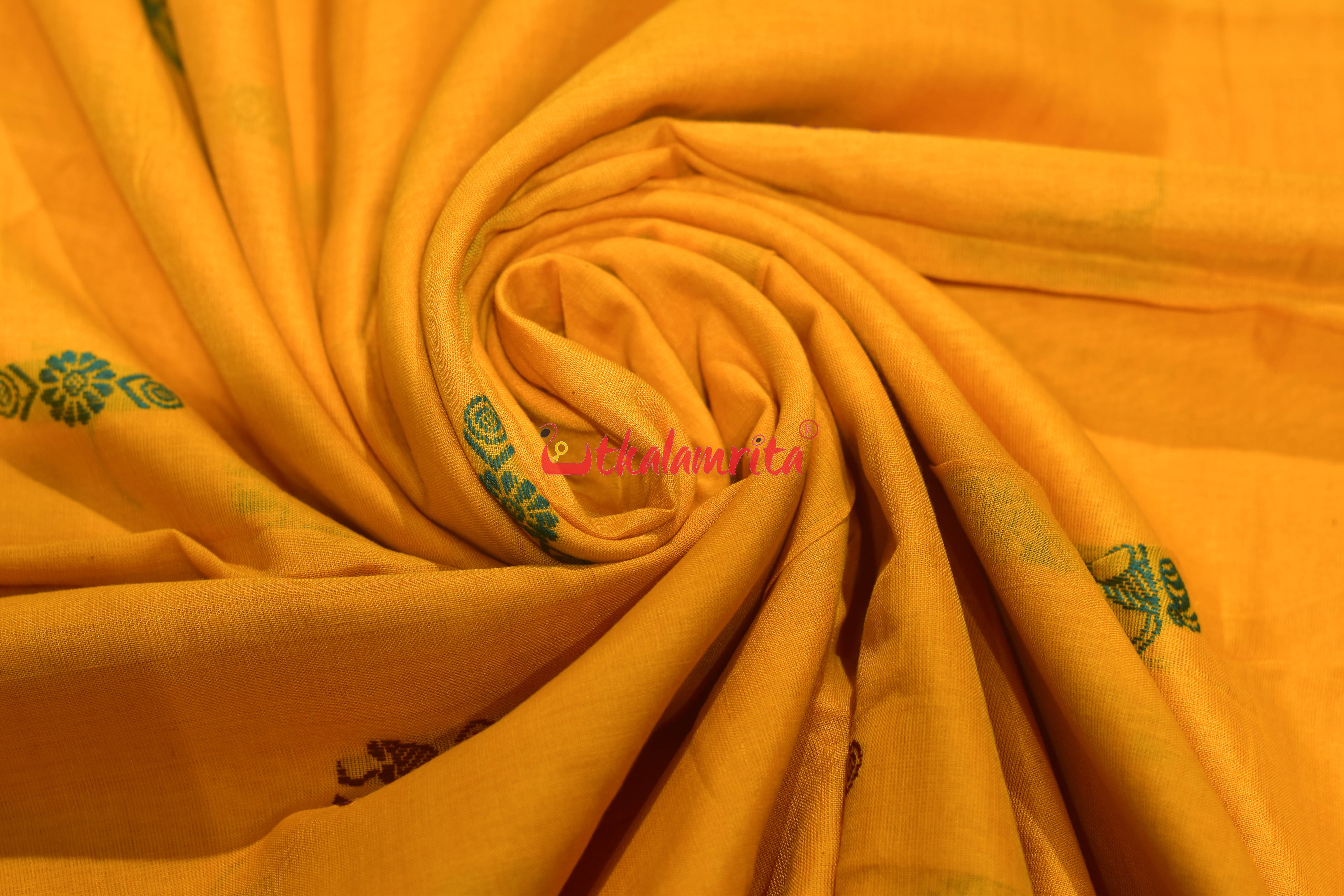 Musatrd with Doll Buti Cotton (Fabric)