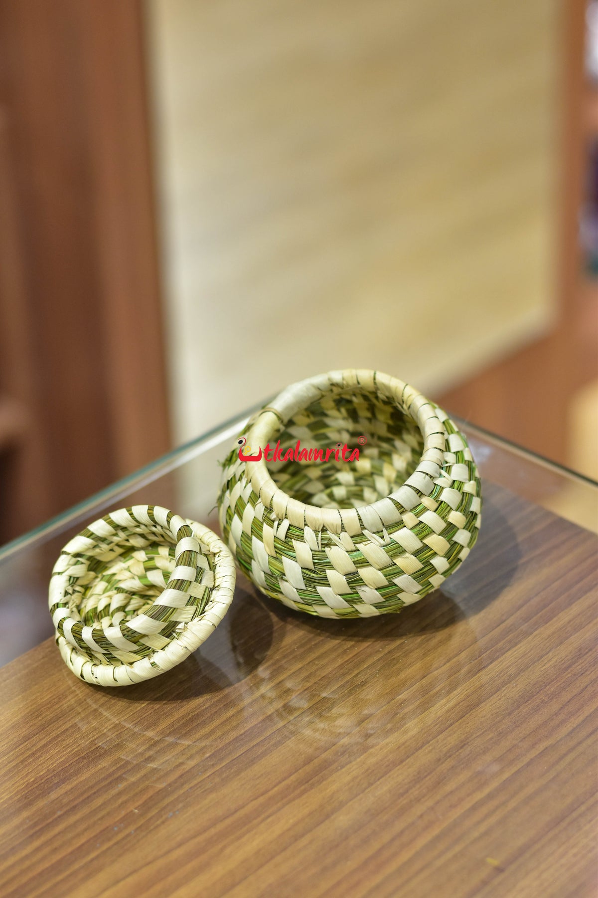 Sabai Grass Light Green Jewellery Box