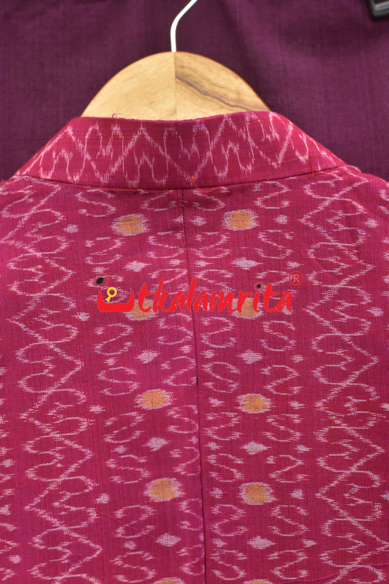 Bright Pink & Heart S Bandha Cotton (Men's Jacket)