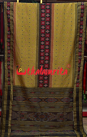 Miriga Tipa Middle Pasapali Chandan Khandua Silk Saree