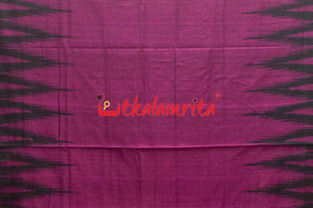 Magenta Kargil Kumbha Cotton Saree