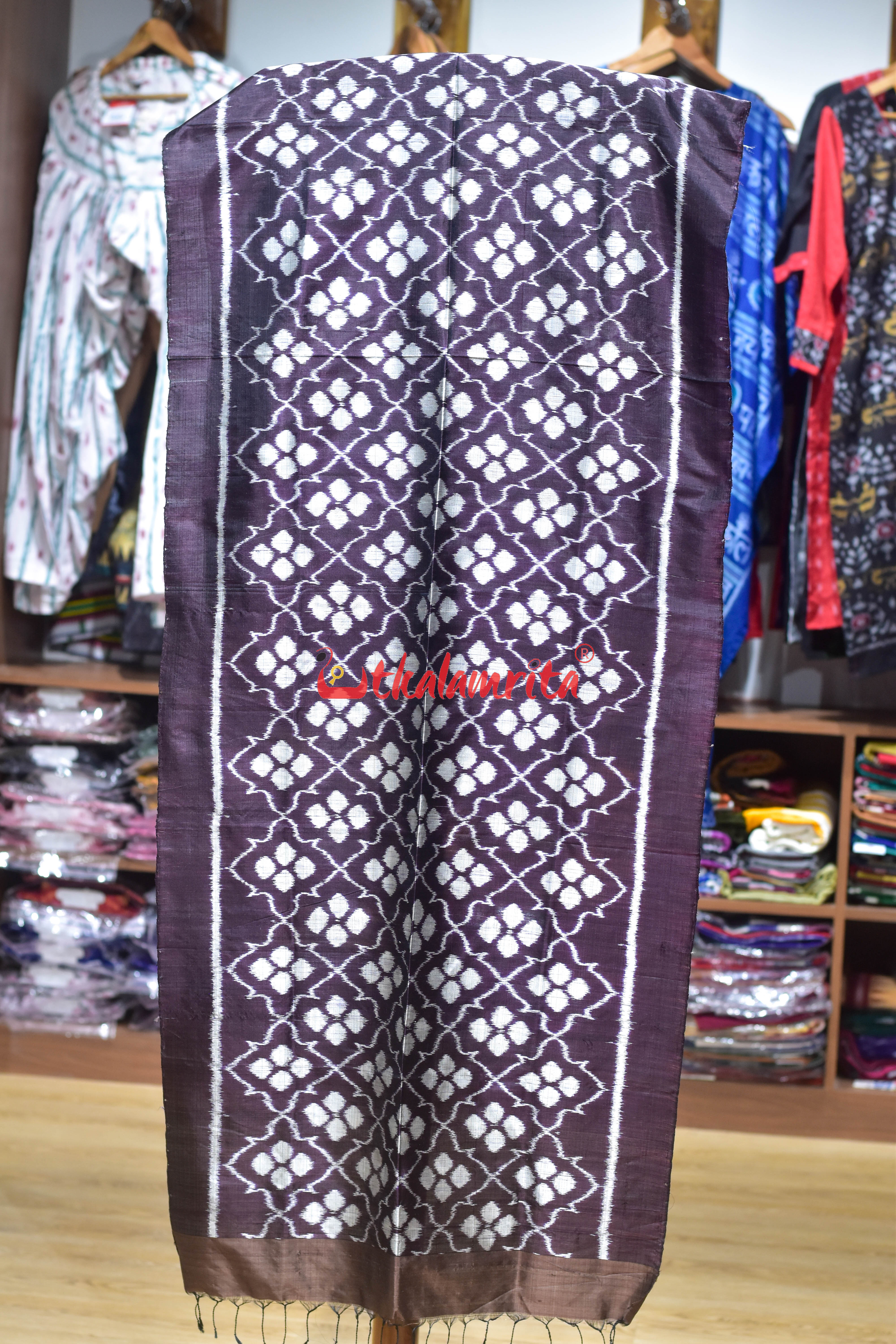Coffee Flower Body Silk Stole