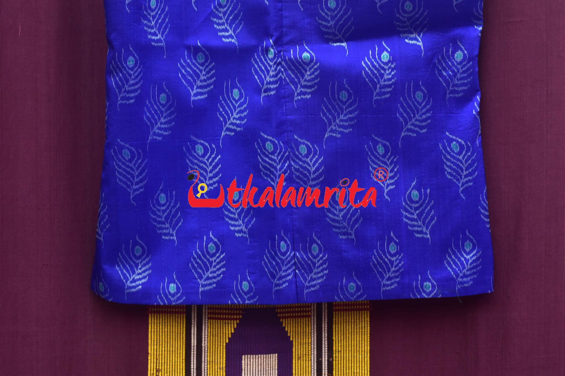 Persian Blue with Mayurapucha Silk (Men's Jacket)