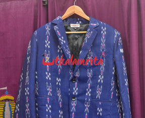 Blue Pasapali and Kadha (Mens' Blazer)