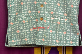 Sea Green Odia Alphabets (Modi Jacket)