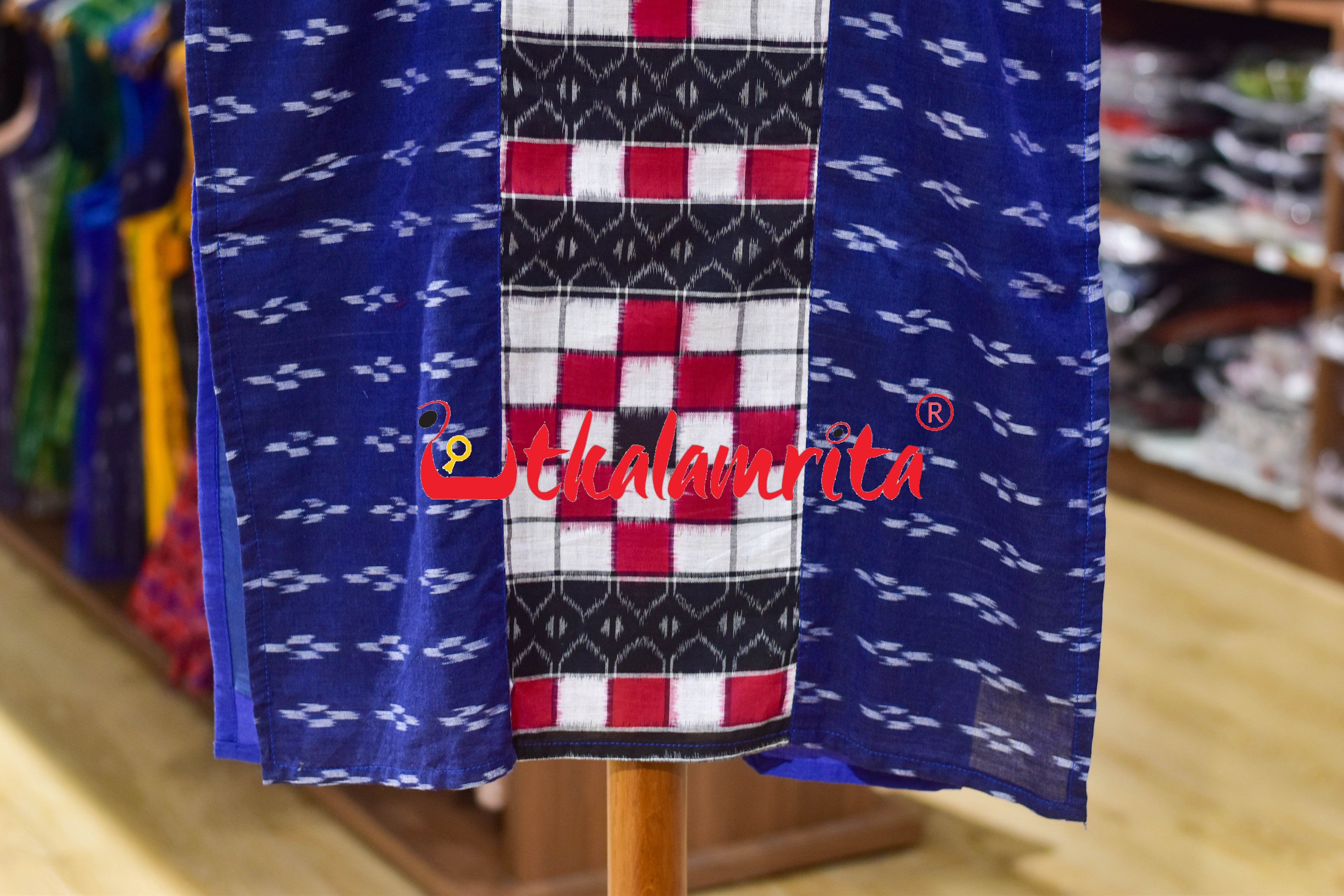 Blue Body Pasapali (Ladies' Kurti)
