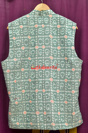Sea Green Odia Alphabets (Modi Jacket)