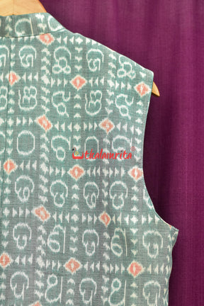Sea Green Odia Alphabets (Modi Jacket)