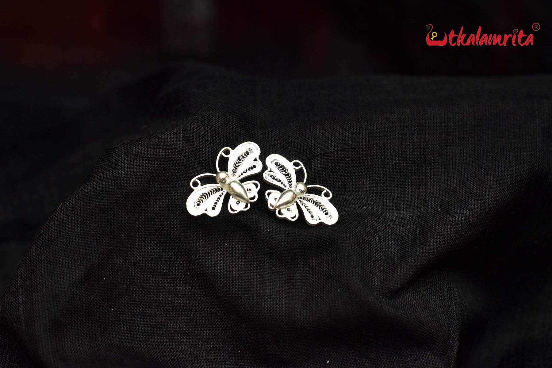 Small Filigree Wings Butterfly Studs