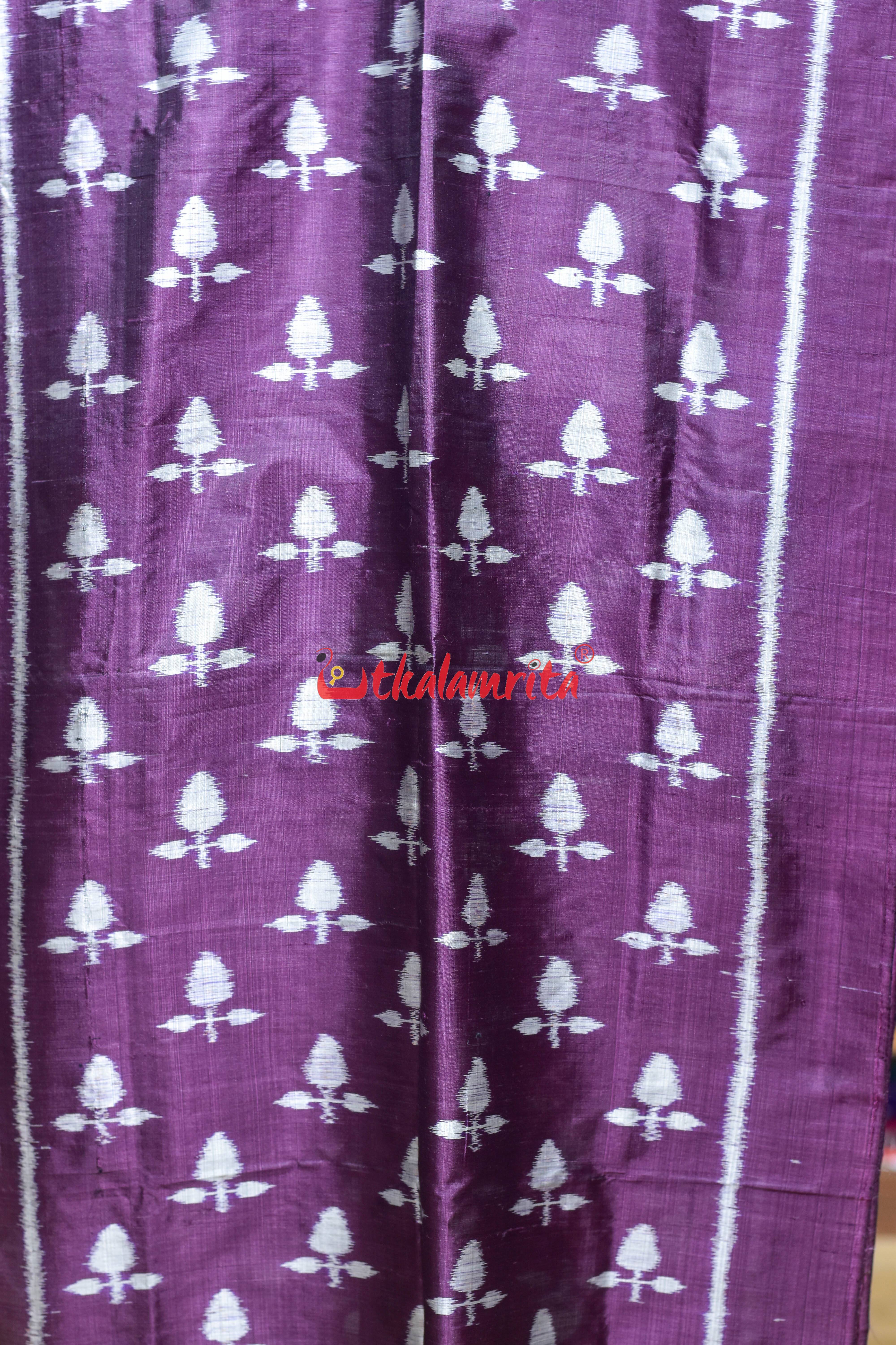 Violet Patra Design Silk Stole