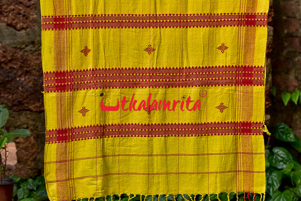 Yellow Red Kotpad (Stole)