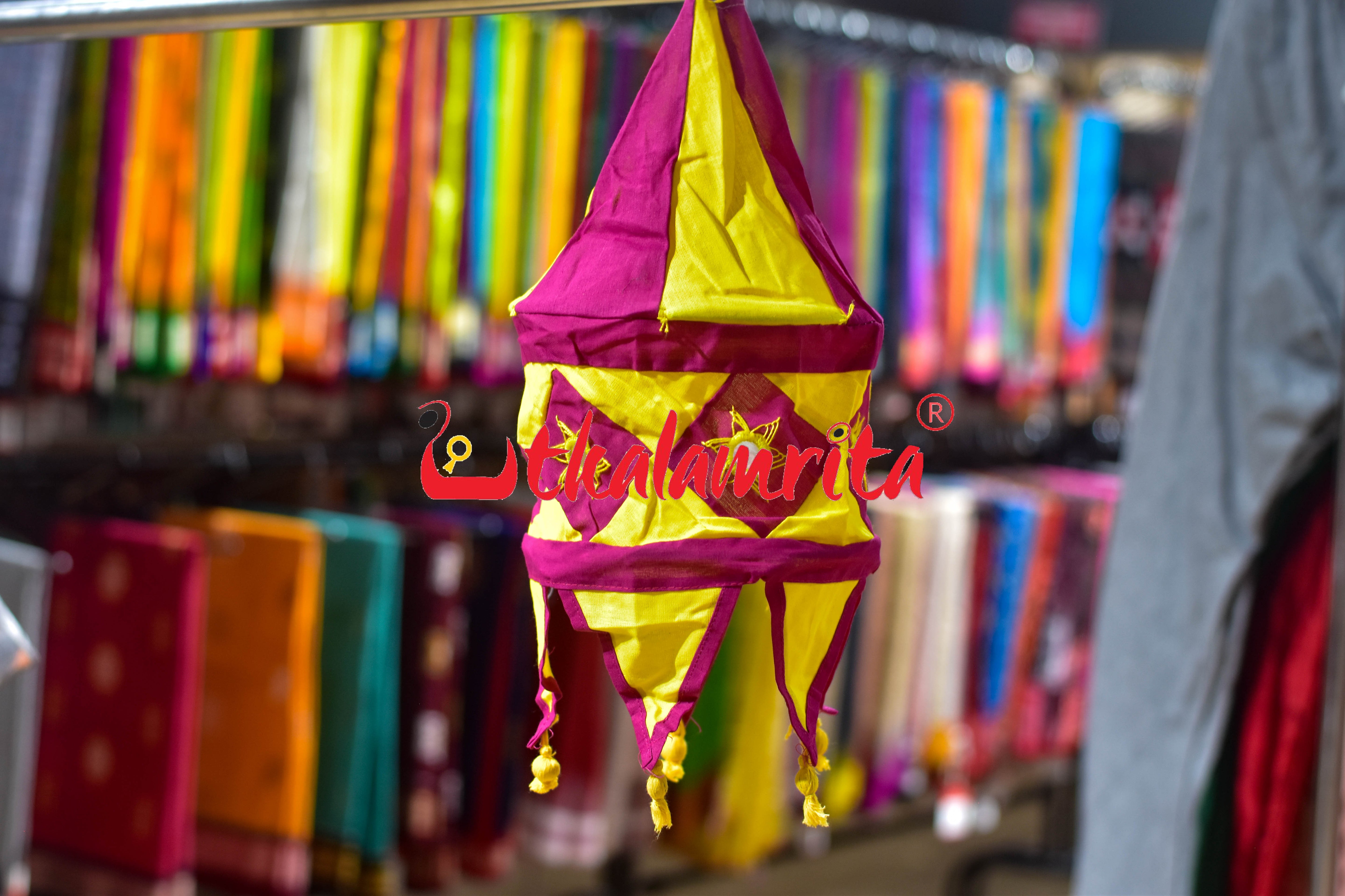 Magneta Yellow Special 1-Step Round Lampshade