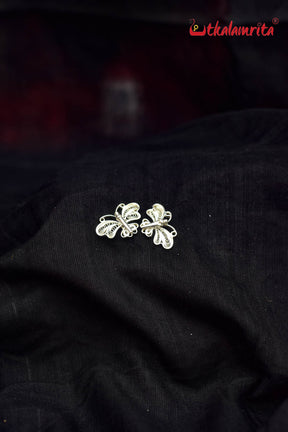 Small Lusture Filigree Butterfly Studs