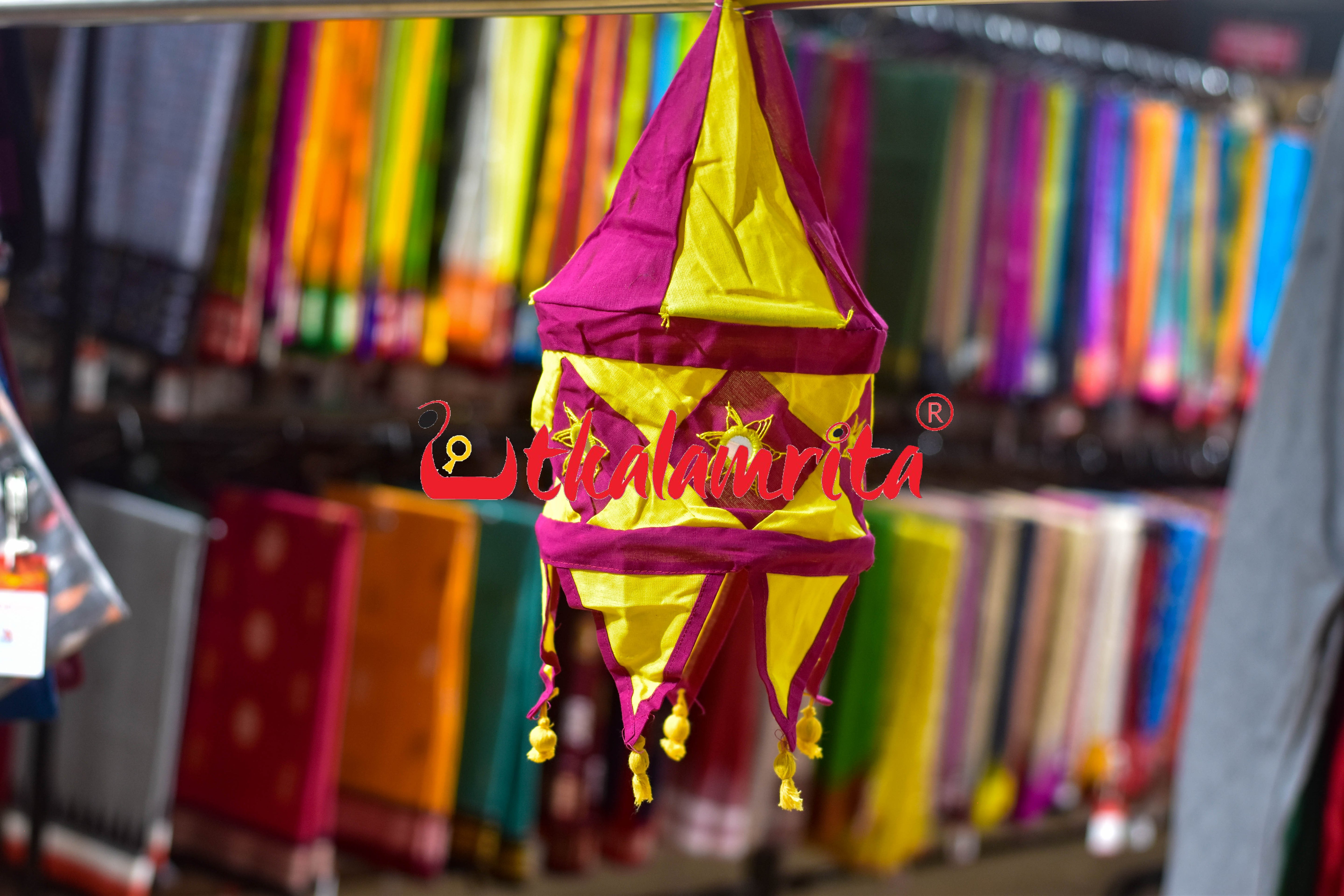 Magneta Yellow Special 1-Step Round Lampshade