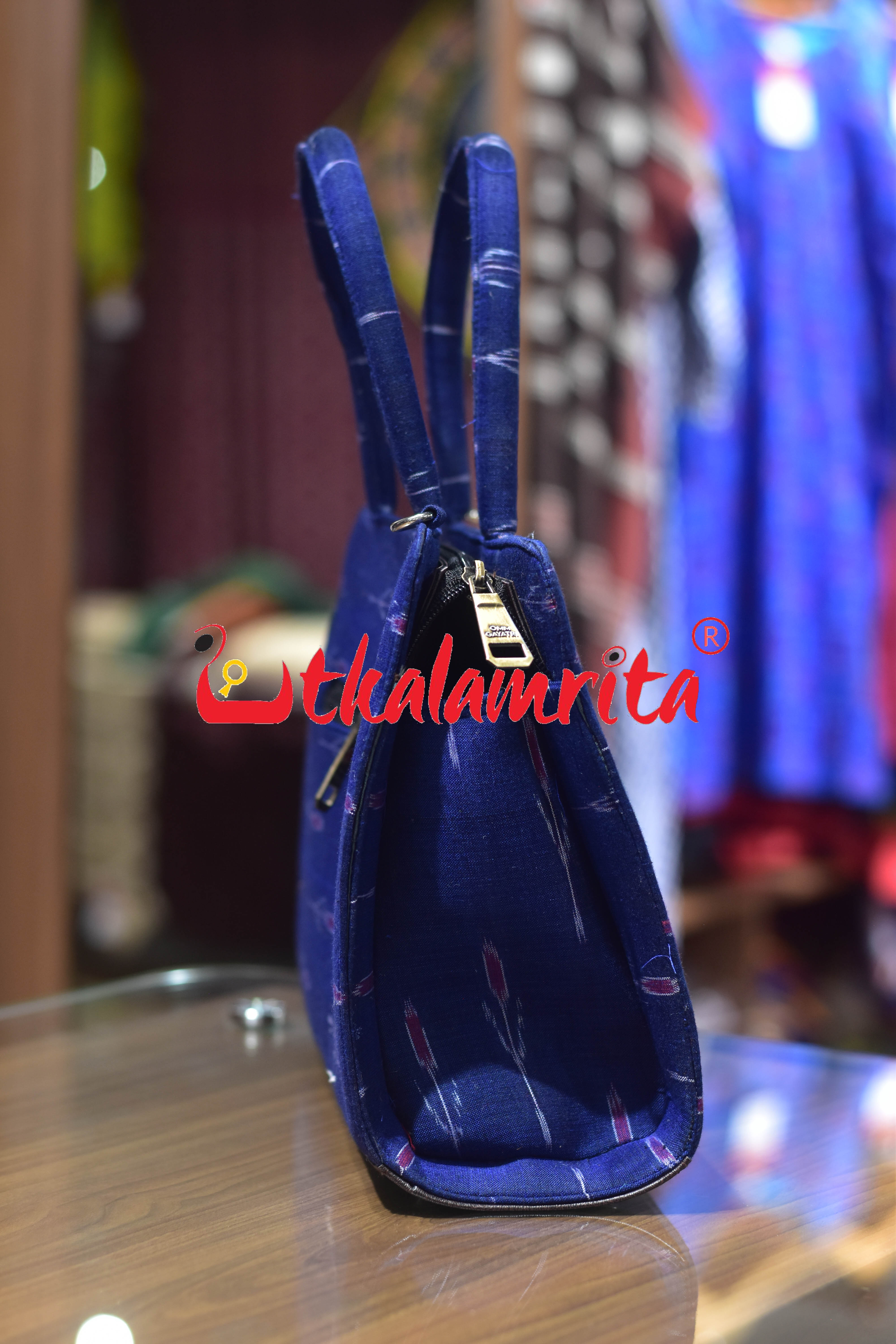 Blue Labanga Medium Vanity Bag