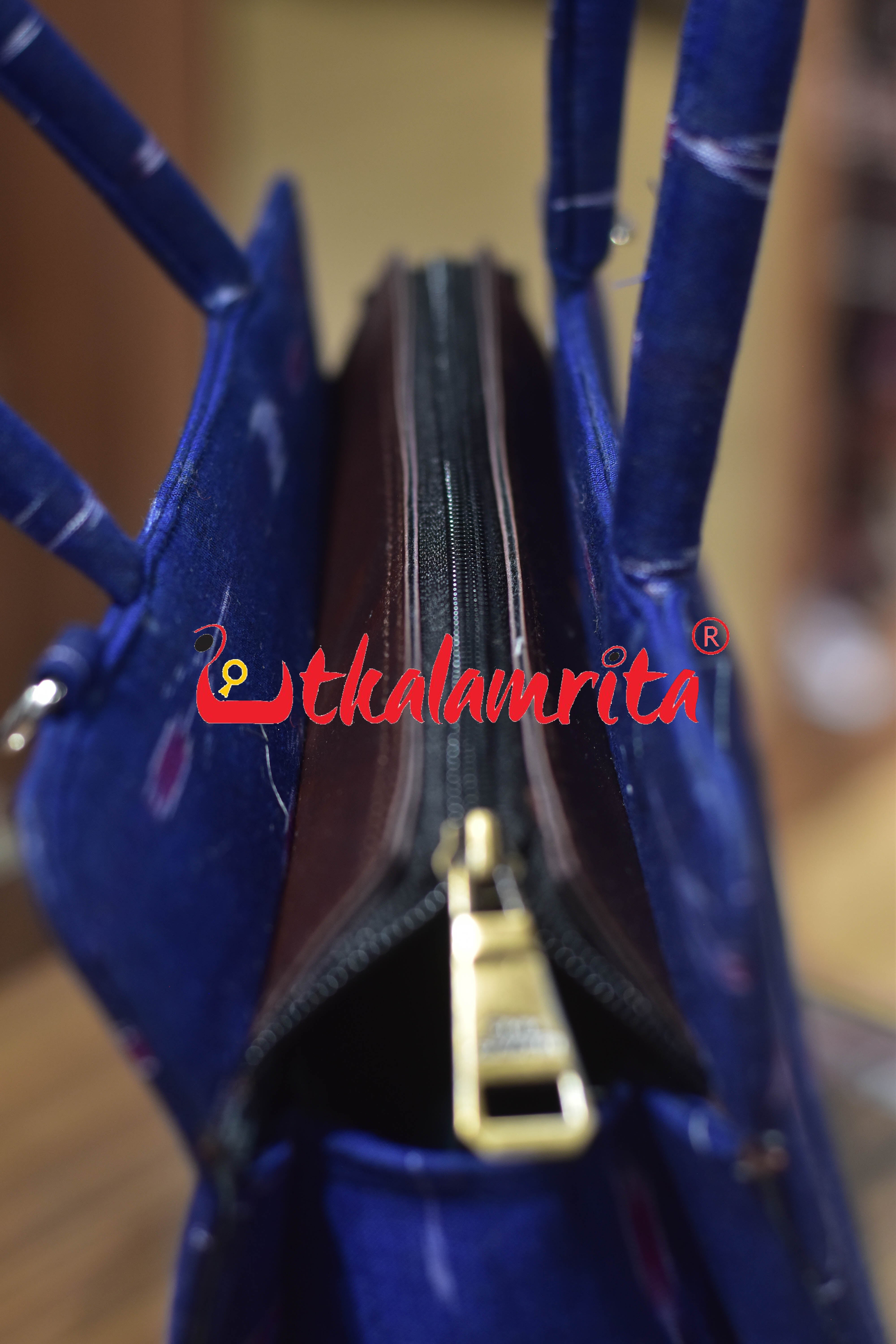 Blue Labanga Medium Vanity Bag