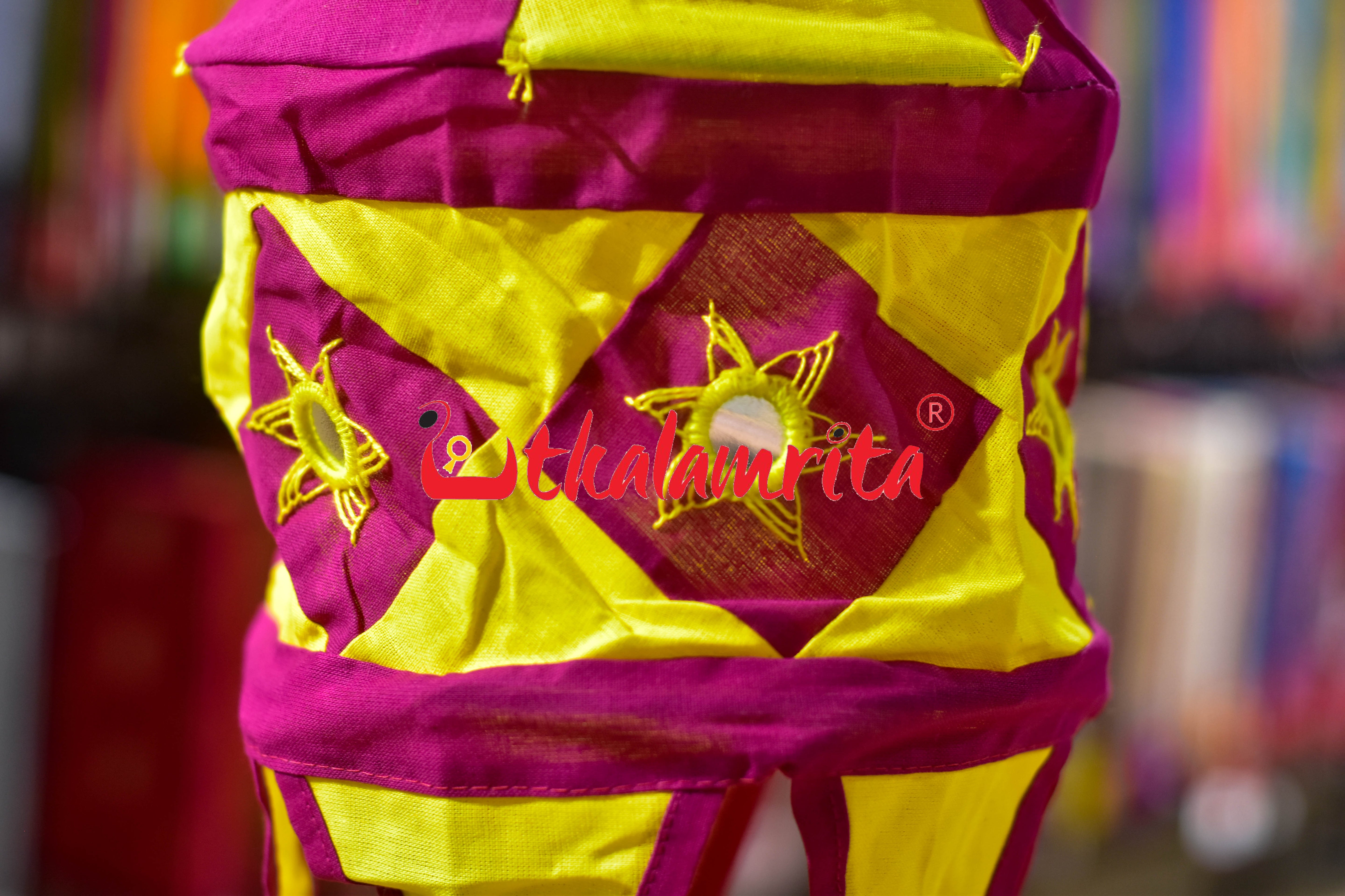 Magneta Yellow Special 1-Step Round Lampshade