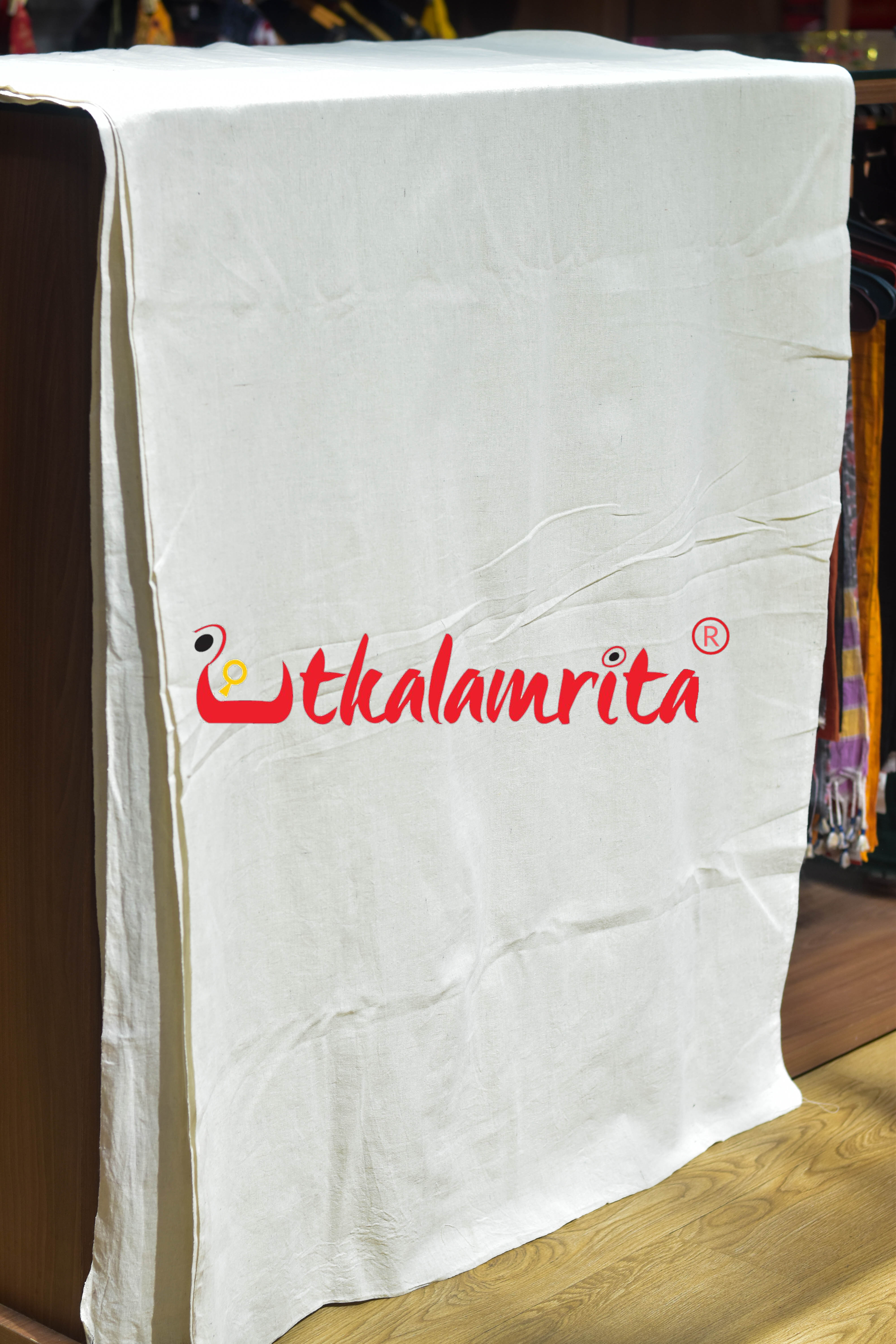 Kotpad Plain White (Fabric)