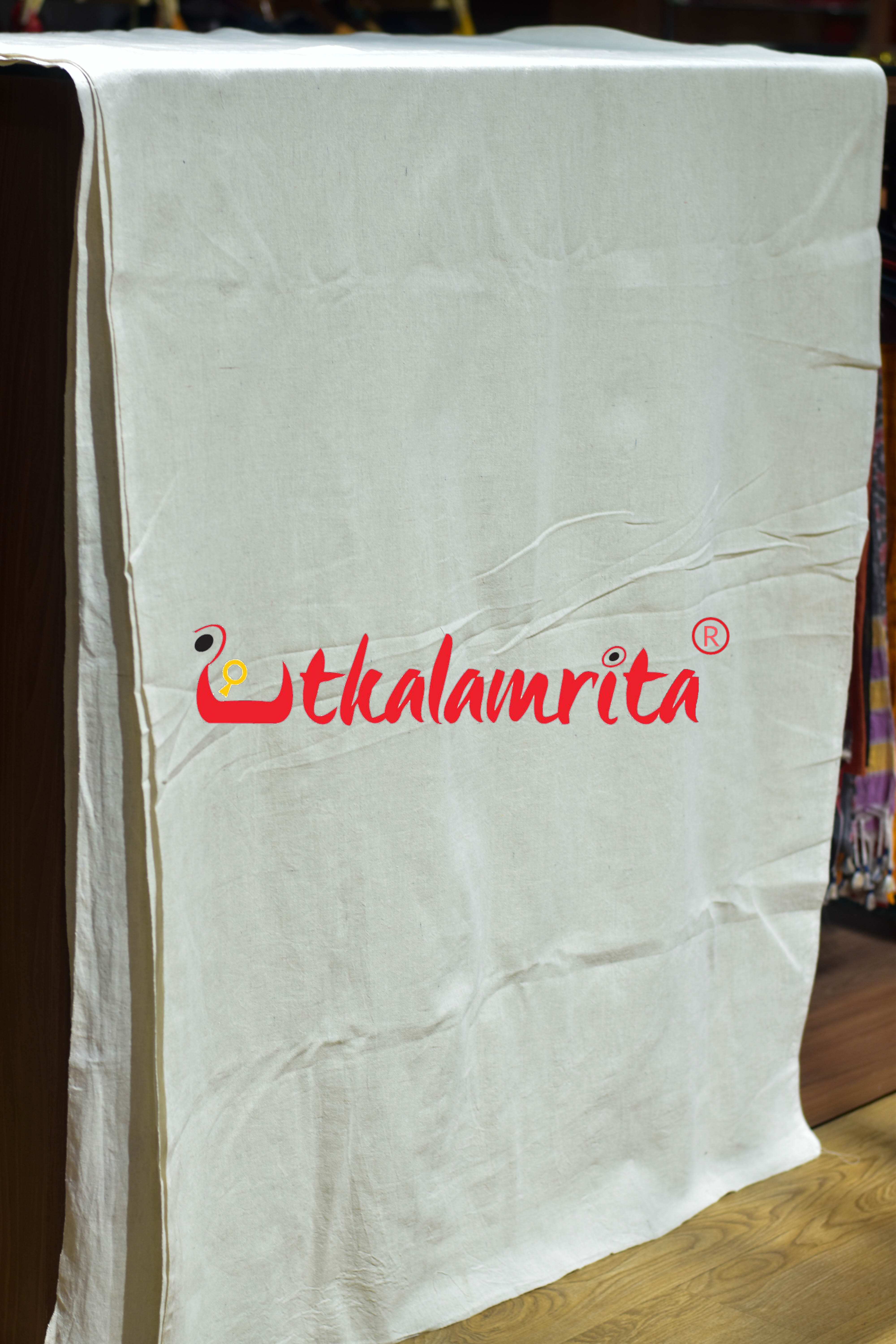 Kotpad Plain White (Fabric)