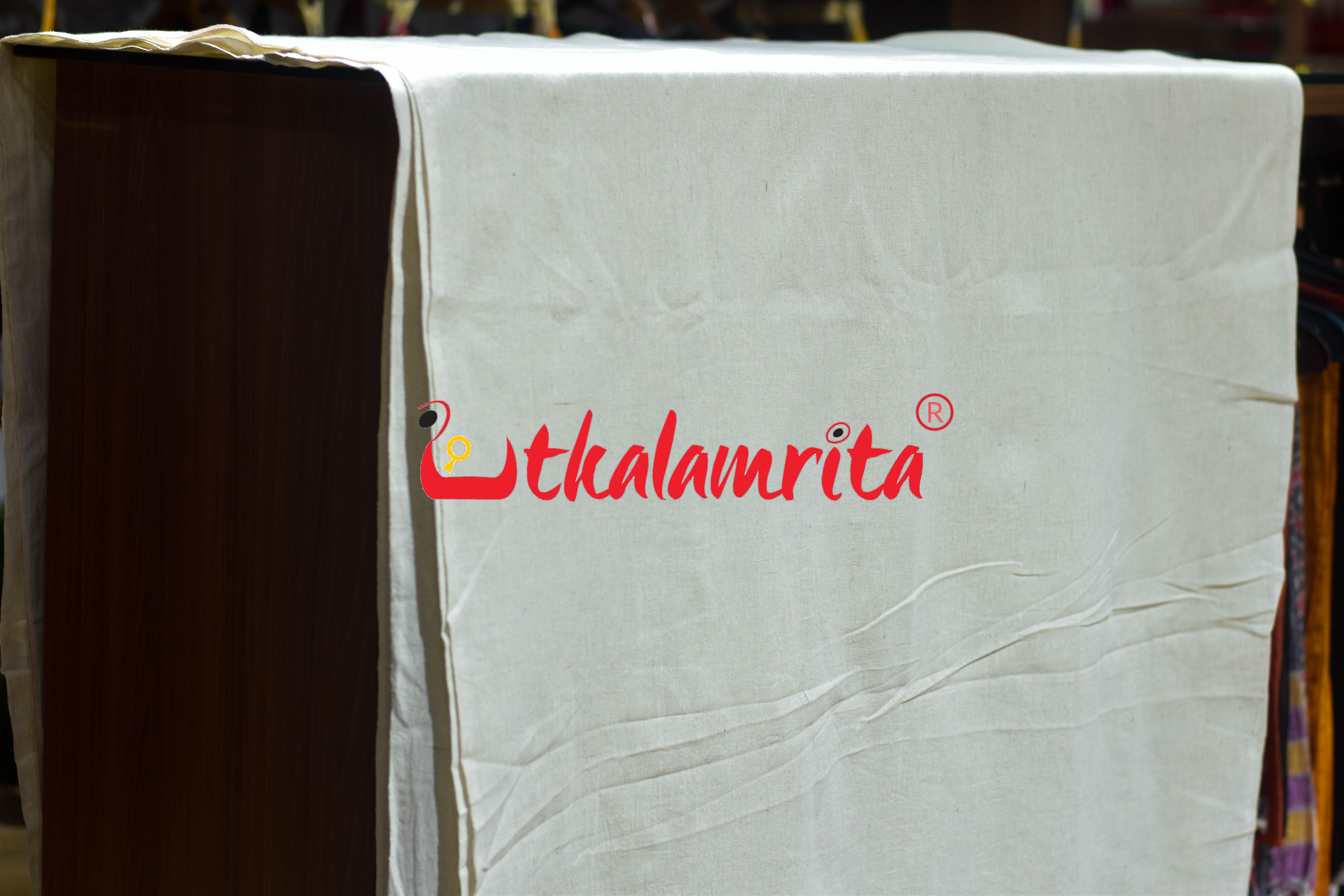 Kotpad Plain White (Fabric)