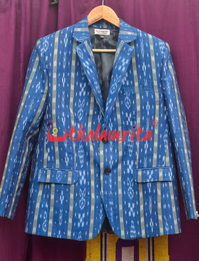 Cobalt Blue Anjimala (Mens' Blazer)