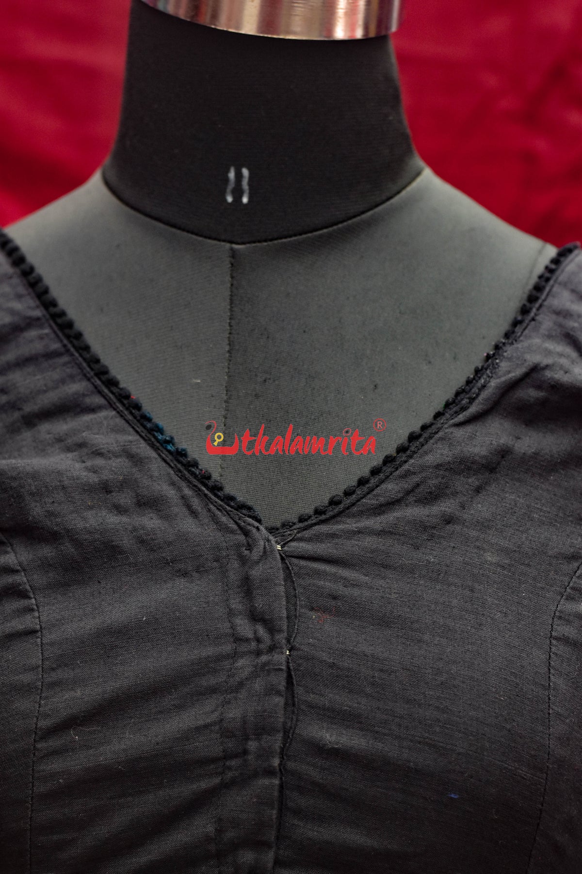 Black Tribals and Elephants (Blouse)