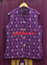 Purple Wall Jhoti Cotton (Men's Jacket)