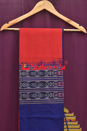 Lining Bandha Heart Sakta Pasapali Sambalpuri Dress Set