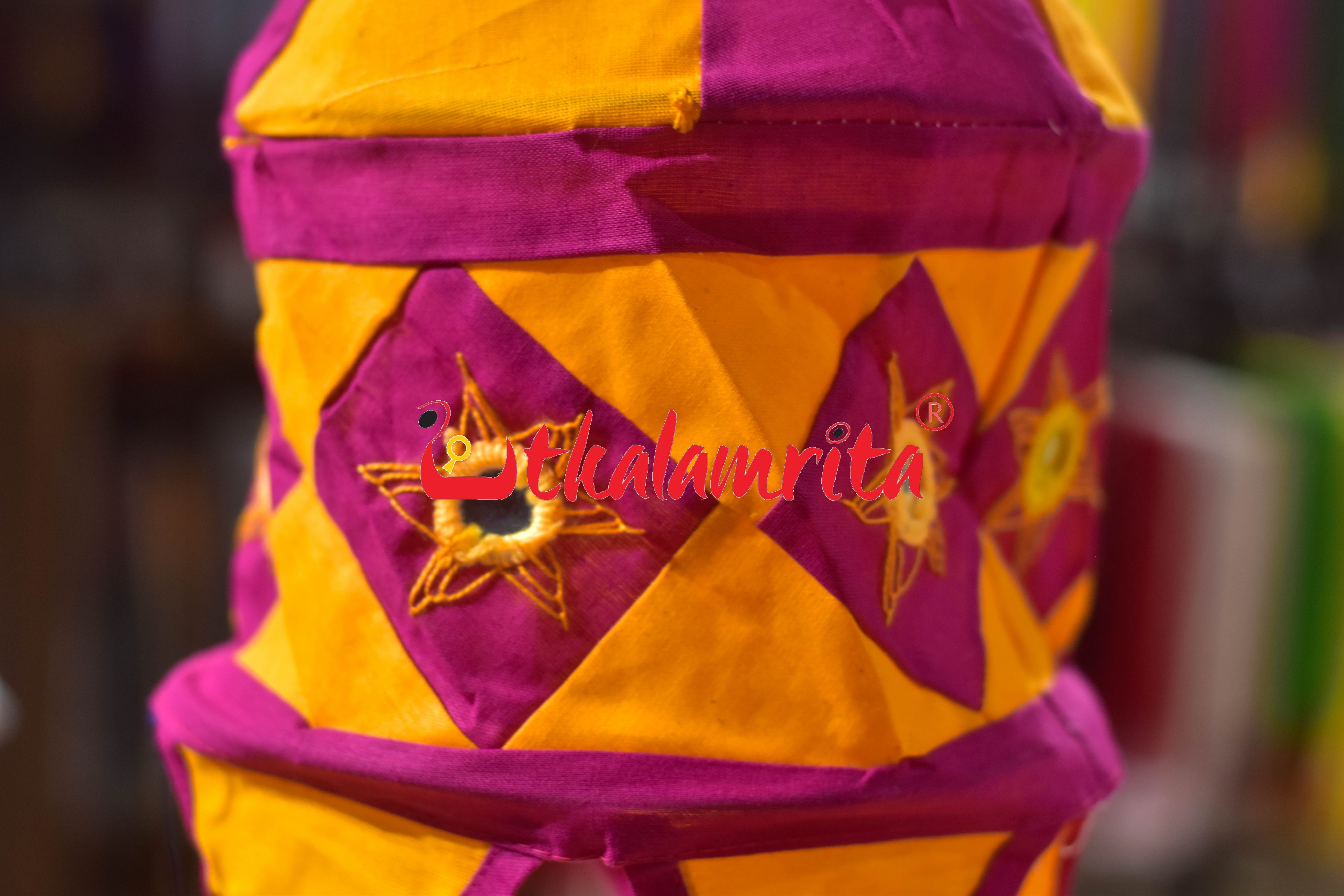 Magneta Orange Special 1-Step Round Lampshade