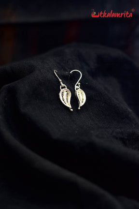 Small Filigree Leaf Danglers