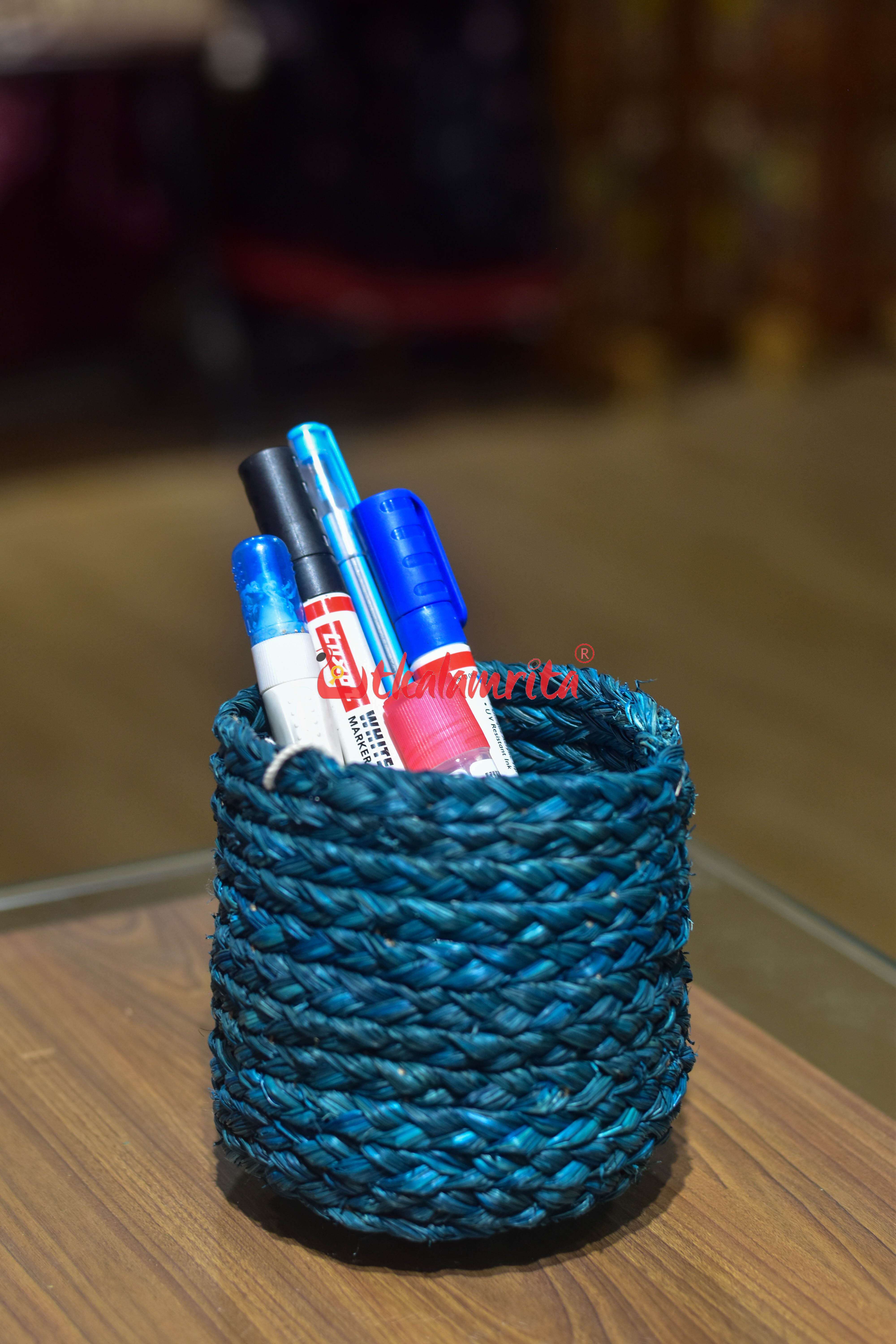 Sabai Grass Penstand Beni (Teal)