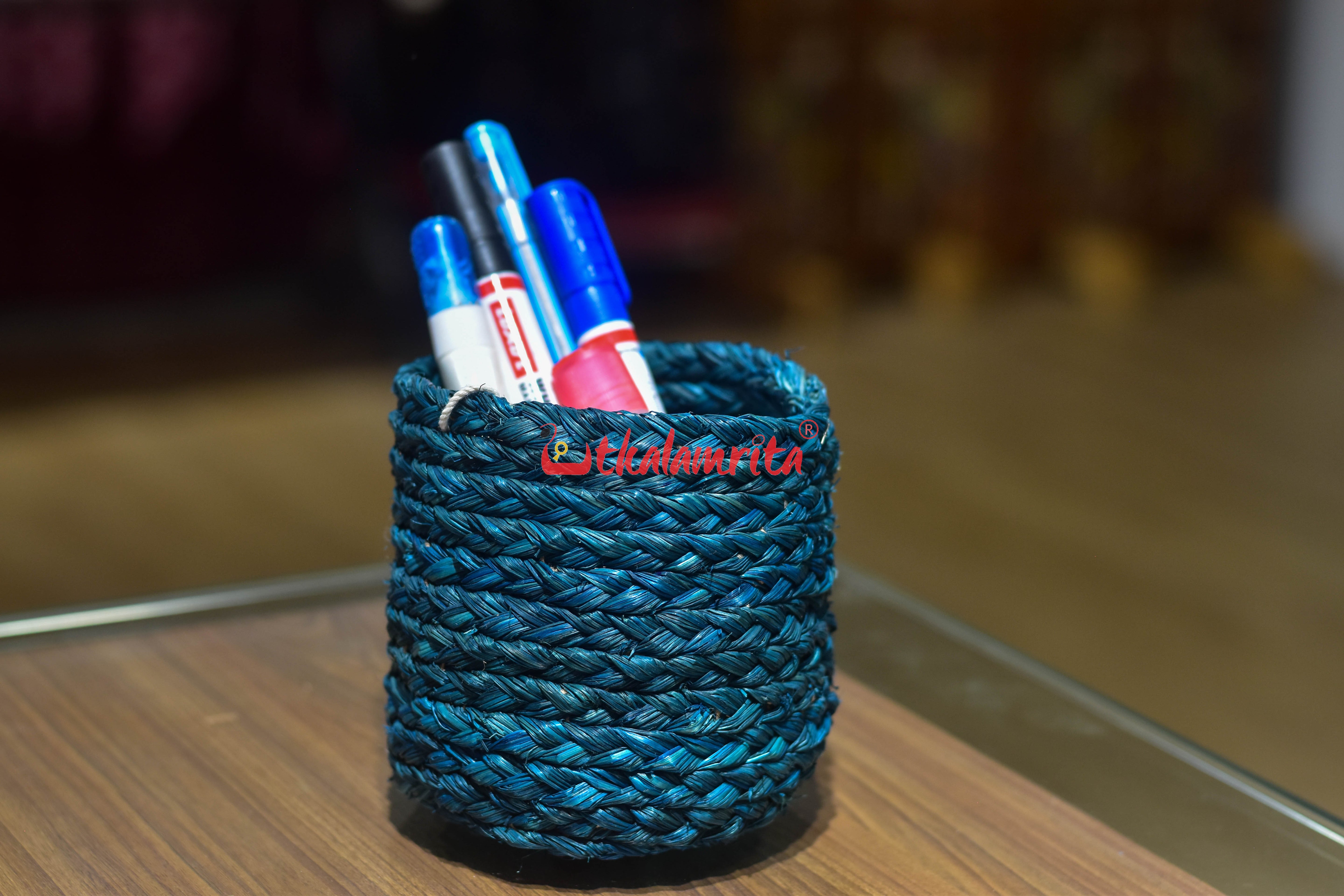 Sabai Grass Penstand Beni (Teal)