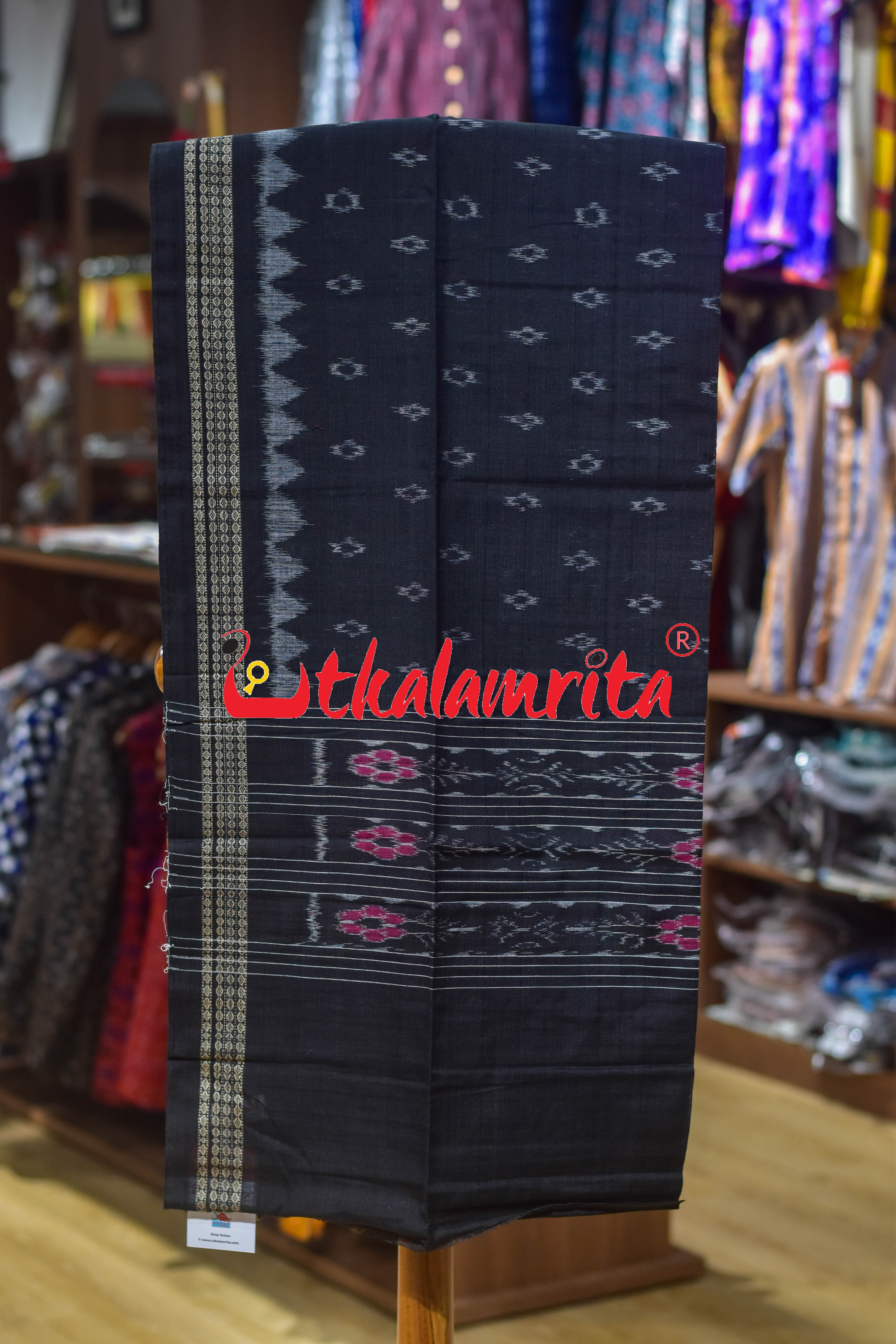 Grey Taranga Tribals Cotton Dress Set