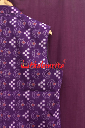 Purple Wall Jhoti Cotton (Men's Jacket)