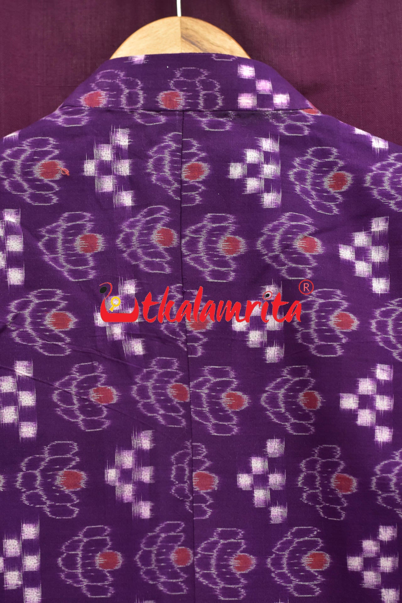 Purple Wall Jhoti Cotton (Men's Jacket)